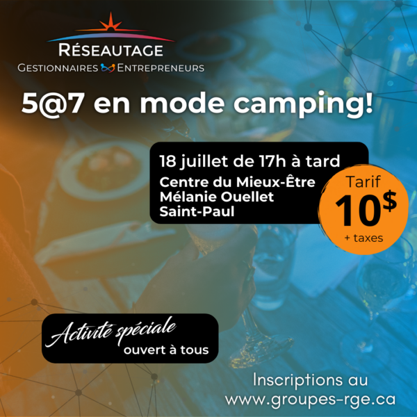 5@ tard en présentiel de juillet