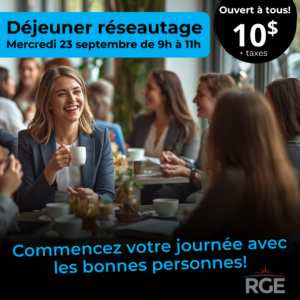 Déjeuner réseautage Joliette Réseautage entrepreneurs Lanaudière Événement d'affaires Joliette Communauté d'entrepreneurs Québec Réseautage professionnel Développement des affaires Entrepreneurs de Lanaudière Activité de réseautage Références d'affaires Intelligence collective
